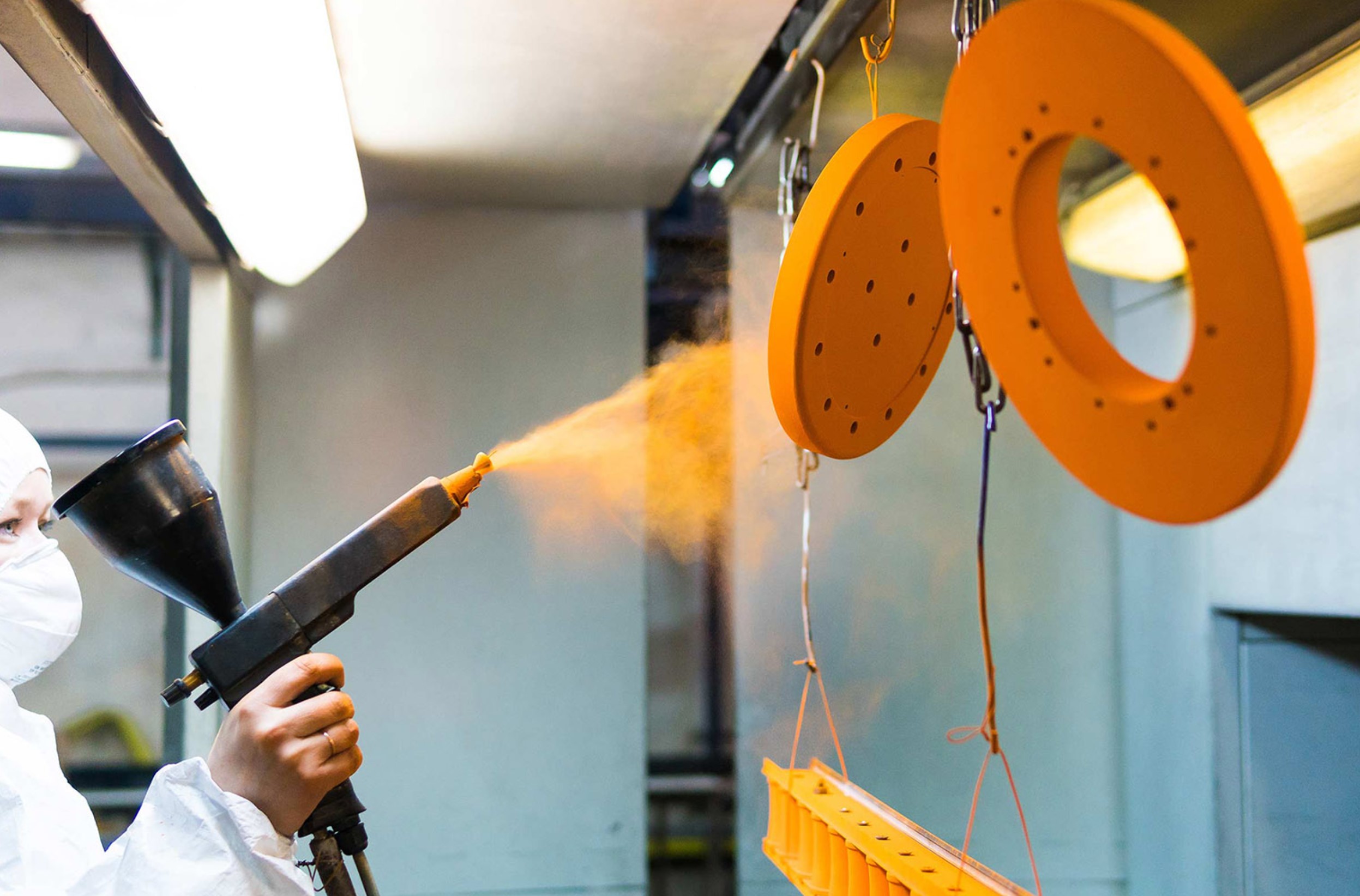 Professional powder coating equipment